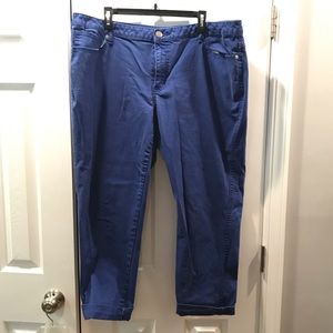 Avenue Cobalt Blue Skinny Jeans